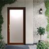 DOLCETTI Portoncino d'ingresso DOLCETTI NONOSAT090210S L 90 x H 210 cm noce apertura sinistra