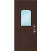 Leroy Merlin Portoncino d'ingresso in pvc 30005 L 80 x H 210 cm noce apertura sinistra