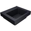 COLAVENE Lavabo a incasso e d'appoggio rettangolare vasca centrale Alaqua L 60 x H 25 x P 21 cm in ceramica grigio opaco