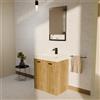 COLAVENE Mobile da bagno a terra L 60 x H 50 x P 50 cm rovere primitivo, 2 ante COLAVENE Alaqua