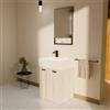 COLAVENE Mobile da bagno a terra 60x50x h82,5 cm bianco opaco, 2 ante COLAVENE Nobu