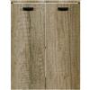 COLAVENE Mobile da bagno a terra L 60 x H 78 x P 50 cm marrone opaco, 2 ante COLAVENE Alaqua