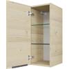 PELIPAL Pensile bagno Madeo pino polar PELIPAL, 1 anta P 17 x L 30 x H 70 cm