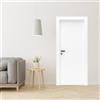 Leroy Merlin Porta interna a battente Zena in legno colore bianco, L 70 x H 210 cm, apertura reversibile