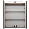 PELIPAL Specchio Contenitore Con Illuminazione PELIPAL rovere ribbeck L 60 x H 70.3 x P 17 cm