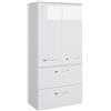 PELIPAL Colonna per mobile bagno PELIPAL 2 cassetti 2 ante P 33 x L 60 x H 121 cm