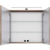 PELIPAL Specchio Contenitore Con Illuminazione PELIPAL rovere sanremo L 75 x H 70.3 x P 17 cm
