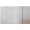 PELIPAL Specchio Contenitore Contea Con Illuminazione PELIPAL destro bianco lucido L 120 x H 72 x P 17 cm