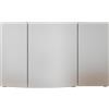 PELIPAL Specchio Contenitore Contea Con Illuminazione PELIPAL sinistro bianco lucido L 120 x H 72 x P 17 cm
