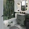 SENSEA Mobile bagno sospeso con lavabo L 60 x H 57,7 x P 40 cm verde truciolare 2 cassetti | Remix