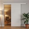 Leroy Merlin Porta scorrevole reversibile Sablé in legno palissandro, L 92.5 x H 211.5 cm, con binario Meli