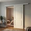 Leroy Merlin Porta scorrevole sinistra Ipanema in vetro bianco, L 88 x H 215 cm, con binario Meli