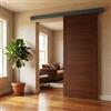 Leroy Merlin Porta scorrevole reversibile Rustic in mdf noce scuro, L 93 x H 212 cm, con binario Meli