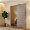 Leroy Merlin Porta scorrevole reversibile Cambridge in mdf rovere grigio, L 93 x H 212 cm, con binario Meli