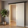 Leroy Merlin Porta scorrevole reversibile Bent in mdf bianco, L 93 x H 212 cm, con binario Meli