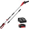 Einhell Potatore telescopico a batteria EINHELL GC-LC 18/20 Li T+ 4,0Ah PXC Start Kit 18V barra da 20 cm, 1 batteria inclusa