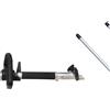 Leroy Merlin Decespugliatore a scoppio 2 tempi 33 cm in acciaio LM33F impugnatura a d con testa in nylon 2 fili
