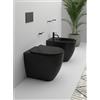 OLYMPIA CERAMICA Bidet filomuro Best Olympia ceramica L36 x H42 x P53 cm nero opaco