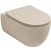 OLYMPIA CERAMICA Vaso WC sospeso OLYMPIA CERAMICA best, sedile incluso P 53 x L 36 cm beige