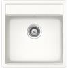 Schock Lavello sopratop 1 vasca in quarzo bianco SCHOCK Nemo N100 S CRISTALITE® L49 x P51 cm