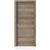 Leroy Merlin Porta interna scorrevole Dust in MDF di abete colore marrone, L 80 x H 210 cm, apertura reversibile