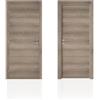 Leroy Merlin Porta interna a battente Dust in MDF di abete colore marrone, L 70 x H 210 cm, apertura reversibile