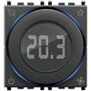 VIMAR Termostato intelligente e connesso da incasso BLUETOOTH ZIGBEE VIMAR a rotella IoT2M g grigio scuro