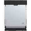 Midea Lavastoviglie integrabile 4 programmi MIDEA MDW12E4SL Sliding