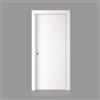 Leroy Merlin Porta interna scorrevole Frost in legno di abete colore bianco, L 80 x H 210 cm, apertura reversibile
