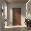 DI.BI. Porta blindata DI.BI. Edge L 80 x H 210 cm noce/bianco apertura sinistra