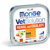 MONGE 100 g Monge VetSolution Gatto Renal Oxalate Alimento Dietetico Completo Cibo Umido in Caso di Insufficienza Renale con Pollo Grain Free