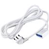 MKC Prolunga elettrica MKC con spina salvaspazio 90° presa bipasso 10/16A - 10 m - 492517394 - F10575
