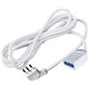 MKC Prolunga elettrica MKC con spina salvaspazio 90° 10A - 10 m - 492517392 - F10574
