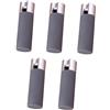 KESOTO 5 Pezzi Contrappeso Corda Tenda Manopole Terminali Corda Pendenti Filo Facili da Montare in Ferro Resistente Antivento Adatti per Tende Finestra Porta, Grigio