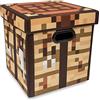 MINECRAFT Crafting Table Fabric Storage Bin Cube Organizer with Lid | 13 Inches
