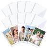 NINGYER 15 Pezzi Cornice Magnetica, 3 Pollici (9,3 x 6,3 cm) Cornice Magnetica per Frigorifero Portafoto, Mini Cornice Magneticas per Foto e Cartoline (Bianco)