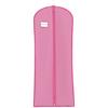 HANGERWORLD Custodia Porta Abiti 152cm in Tessuto Traspirante Rosa a Pois Bianchi con Cerniera Lampo