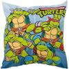 United Labels Teenage Mutant Ninja Turtles - Cuscino decorativo in peluche, 40 x 40 cm, colore: blu