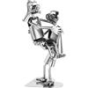 Brubaker Figura in Ferro dell'Amore - Donna tra le Braccia dell'Uomo - Regalo di Coppia