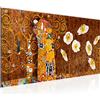 Runa Art Quadri Moderni Gustav Klimt Il Bacio Tela Non Tessuta Soggiorno Corridoio Collage Oro 021512a