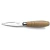 ZASEVES Coltello apriostriche apricozze professionale, coltello per aprire ostriche cozze vongole crostacei, apri ostriche apri cozze in acciaio inossidabile con manico in legno, coltello per frutti di mare