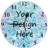 WAFICAC Orologio da parete personalizzato Orologio da parete personalizzato con foto Orologio da parete con foto per la decorazione del soggiorno Orologio da parete personalizzato per bambini Compleanno Orolo