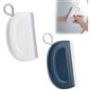 Xiciki Mini tergivetro con striscia TPR, raschietto silicone e ganci plastica per pulizia multiuso su vetro, finestre, doccia, auto, bagno, cucina (2 pezzi)