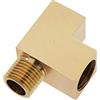 Create idea Adattatore Angolare M10x1 Distributore A T Sensore Pressione Olio Connettore A T Adattatore Manometro Olio M10x1 Maschio A 2 M10x1 Femmina Adattatore In Ottone