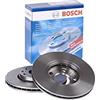 Bosch 2x BOSCH Disco freno Anteriore Ø283mm Altezza: 34,2mm Spessore: 26mm Cerchio foro-Ø: 108mm ventilato 0 986 479 W69 Compatibilità con OPEL Corsa F Crossland X P17 MOKKA CORSA F Cassone/coda spiovente