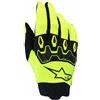 Alpinestars Full Bore V2 Guanti da motocross, nero giallo, XL
