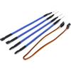 BONKZEBU 4SET LED BDM Frame BDM 4 Penne Sonde con Cavo di Connessione Adattarsi per Ktag Kess V2 FGTech BDM100, Penne Sonda BDM, Perni del Telaio BDM, Strumento di Diagnosi di Guasto
