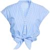 PATRIZIA PEPE - Camicie e bluse fantasia - Blu chiaro