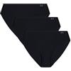 Under Armour UA Pure Stretch No Show Bikini - Tinta Unita 3pk Intimo in Stile Bikini Donna (Pacco da 3)