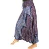 GURU SHOP GURU-SHOP, Pantaloni Afghani Harem Aladdin, Bianco, Sintetico, Dimensione Indumenti:38